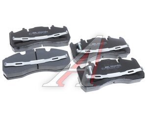 Изображение 1, MBF016075 Колодки тормозные RENAULT Midlum дисковые (216x100x29) (4шт.) MANDO