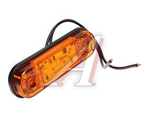 Изображение 1, 1014.3731-07М Фонарь габаритный светодиодный желтый (3 светодиода) (стробоскоп) АТК