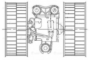 Изображение 4, LFH15639 Мотор отопителя MERCEDES Vito, Viano (W639) LUZAR