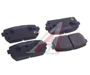 Изображение 2, PBP126KOR Колодки тормозные KIA Carens (06-) задние (4шт.) PATRON