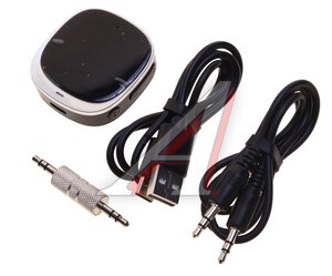 Изображение 1, E80 black Адаптер Bluetooth автомобильный черный HOCO