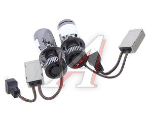 Изображение 2, ML-H4-40 Лампа светодиодная 12V H4 P43t с линзой (2шт.) OPTIMA