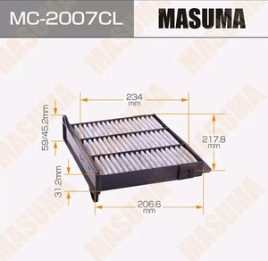 Изображение 2, MC-2007CL Фильтр воздушный салона MITSUBISHI Lancer (03-), Outlander (03-08) MASUMA