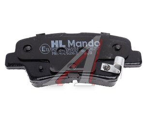 Изображение 5, MBF015263 Колодки тормозные HYUNDAI Veloster (11-) задние (4шт.) MANDO