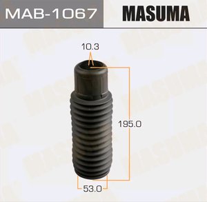 Изображение 2, MAB-1067 Пыльник амортизатора HONDA CR-V (12-) заднего (1шт.) MASUMA