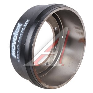 Изображение 2, 35B247-01075-MX Барабан тормозной JAC N120 (20-) КАМАЗ Компас-12 передний MOVELEX