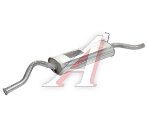 Изображение 1, EMM0118 Глушитель ВАЗ-1118 алюминизированный TRIALLI