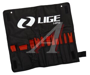 Изображение 1, LG-14992 Набор съемников пистонов обшивки автомобиля 11 предметов на полотне LIGE