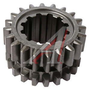 Изображение 2, 70-1701196 Шестерня КПП МТЗ 1-й ступени редуктора ведущая Z=20/20 (внутренний шлиц-короткий) (А)