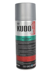 Изображение 4, KU-2001 Грунт серый аэрозоль 520мл KUDO