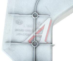 Изображение 4, 2803082-2000/D-MT Панель FAW J7, 4180 торцевая бампера переднего правая (белая) OE