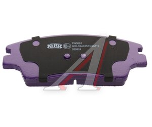 Изображение 4, PN0661 Колодки тормозные HYUNDAI Tucson (15-) передние (4шт.) NIBK