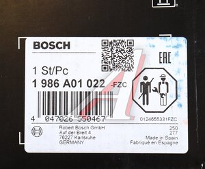 Изображение 6, 1986A01022 Генератор VOLVO FH (28В, 120A) BOSCH