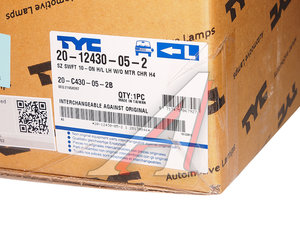 Изображение 4, 20-C430-05-2B Фара SUZUKI Swift (11-) левая (под корректор) TYC