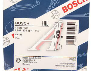 Изображение 3, 1987475157 Ремкомплект RENAULT Clio, Laguna колодок тормозных задних BOSCH