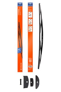 Изображение 1, AWB-TK-1000 Щетка стеклоочистителя 1000мм для грузовиков и автобусов (3 адаптера Clasp) AIRLINE