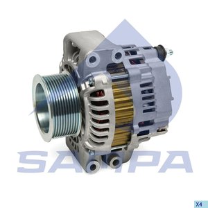 Изображение 1, 044.293 Генератор SCANIA (28В 100А) SAMPA