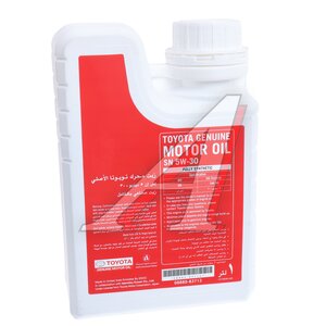 Изображение 2, 08880-83713 Масло моторное TOYOTA 5W30 синт. API SN 1л