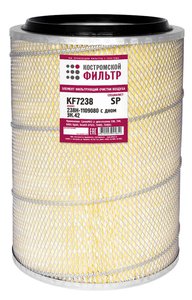 Изображение 1, KF7238 SP Элемент фильтрующий ЯМЗ-238, 240, 8401 воздушный металл. сетка с дном Специалист КОСТРОМСКОЙ ФИЛЬТР