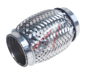 Изображение 1, ELVW45X100 Гофра глушителя 45Х100 в 3-ой оплетке interlock PATRON