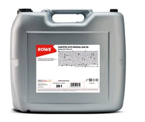 Изображение 1, 20091-0200-99 Масло дизельное HIGHTEC GTS SPEZIAL 50 SF/CD/D2/G2 мин.20л/19кг ROWE