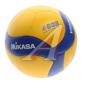 Изображение 1, V390W Мяч волейбольный размер 5 синтетическая кожа MIKASA