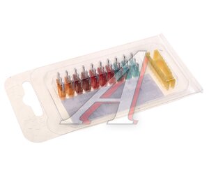 Изображение 2, APF-106-BL Предохранитель 5-30A флажковый MICRO цинк комплект с пинцетом 10шт. МАЯК