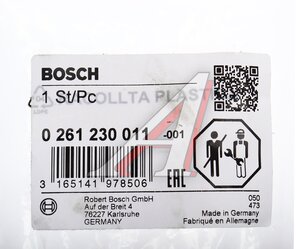 Изображение 6, 0261230011 Датчик давления воздуха VW Caddy, Golf коллектора впускного BOSCH