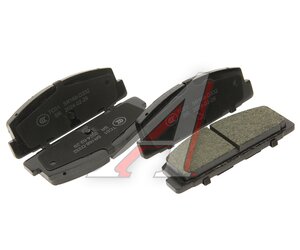 Изображение 1, NSPRS7N62 Колодки тормозные FAW B70 задние (керамика) (4шт.) NSP
