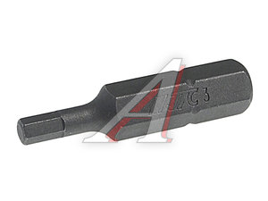 Изображение 1, JTC-1153003 Бита HEX H3х30мм 1/4" DR 6-ти гранная JTC
