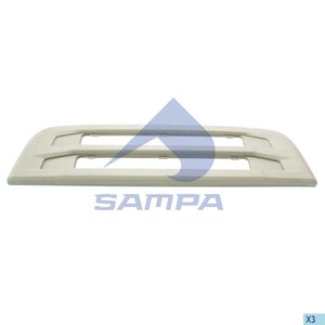 Изображение 2, 18400318 Решетка радиатора SCANIA 6 series, R (h=38см) SAMPA