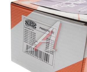 Изображение 4, PN0037W Колодки тормозные MERCEDES C (W203) передние (4шт.) NIBK