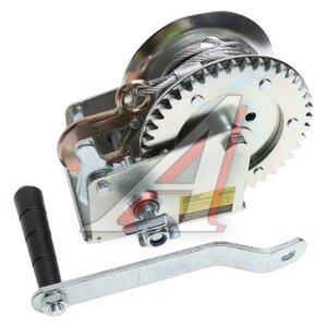 Изображение 1, ER-97550 Лебедка барабанная 0.55т L=10м тросовая ЭВРИКА