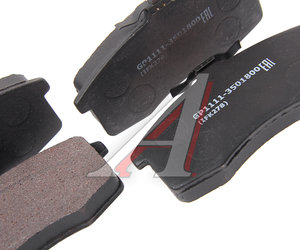 Изображение 2, GP1111-3501800 Колодки тормозные ВАЗ-1111 передние (4шт.) G-PART (ОАО ГАЗ)