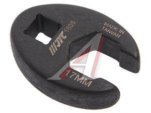 Изображение 1, JTC-1605-17 Ключ разрезной 3/8" 17мм односторонний JTC