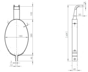 Изображение 4, 49841 Хомут глушителя MAN L2000 DINEX