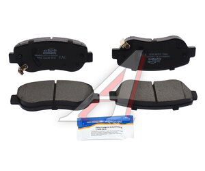 Изображение 1, KWBP0115 Колодки тормозные FAW Bestune передние (4шт.) KORWIN