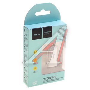 Изображение 4, Z2 Устройство зарядное в прикуриватель 1USB 12V HOCO