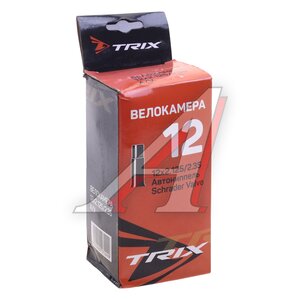 Изображение 5, УТ00026809 Камера велосипедная 12" 12х2.10/2.35 автовентиль TRIX