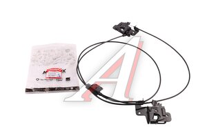 Изображение 1, 5301920-C6100-MX Замок капота DONGFENG GX комплект (тросик) MOVELEX