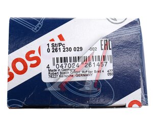 Изображение 6, 0261230029 Датчик абсолютного давления воздуха VOLVO S80 (98-) BOSCH
