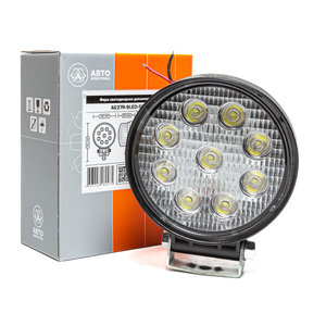 Изображение 4, AE27R-9LED-55PC АЕ Фара рабочего света круглая 115х142x55мм 27W 9LED (рассеянный свет) AVTOELECTRICA