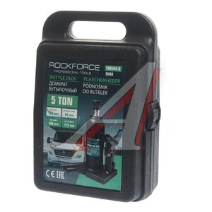 Изображение 3, RF-T90504S-EURO Домкрат бутылочный 5т 185-360мм с клапаном в кейсе ROCKFORCE