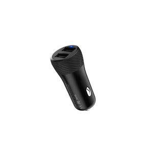 Изображение 1, Z21 black Устройство зарядное в прикуриватель 2USB 12V HOCO