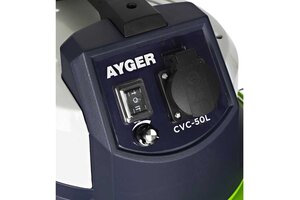 Изображение 6, CVC-50L Пылесос строительный 1600Вт 50л AYGER