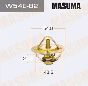 Изображение 2, W54E-82 Термостат NISSAN MASUMA