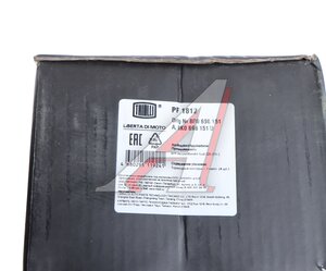 Изображение 4, PF1812 Колодки тормозные AUDI A4, A5, Q5 передние (4шт.) TRIALLI