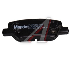 Изображение 4, MBF015722 Колодки тормозные MITSUBISHI Outlander (12-) задние (4шт.) MANDO