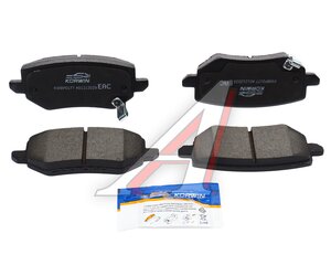 Изображение 1, KWBP0177 Колодки тормозные GREAT WALL Poer задние (4шт.) KORWIN