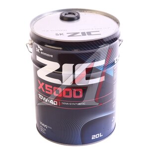 Изображение 2, 192658 Масло дизельное X5000 CI-4/SL /E7/E5/E3 10W40 п/синт.20л ZIC